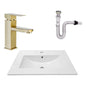 Kit Placa Lavamanos 61*40cm+griferia Monocontrol+push Flex1