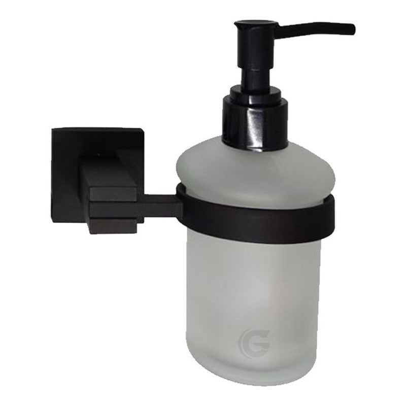 Juego De Accesorios Para Baño Negro Vintage X4 Piezas