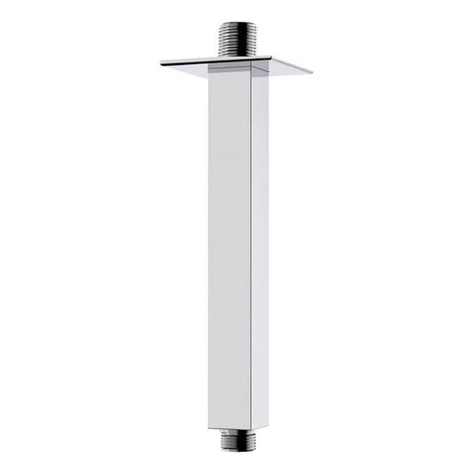 Tubo Cuadrado Ducha Techo Bronce 10cm