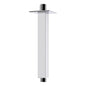 Tubo Cuadrado Ducha Techo Bronce 10cm