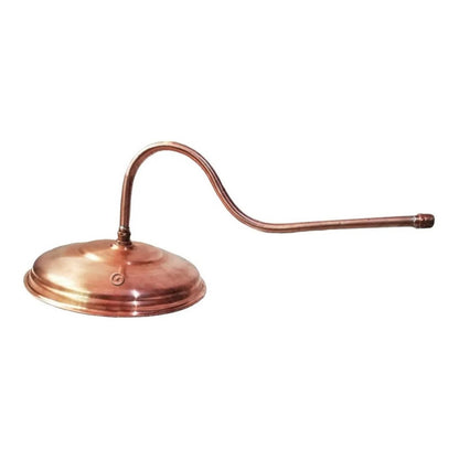 Ducha En Cobre 20cm Con Tubo - Vitage -antique-