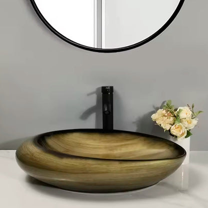 Lavamanos Ovalado Brillante 59,5x37x14xm Apolo