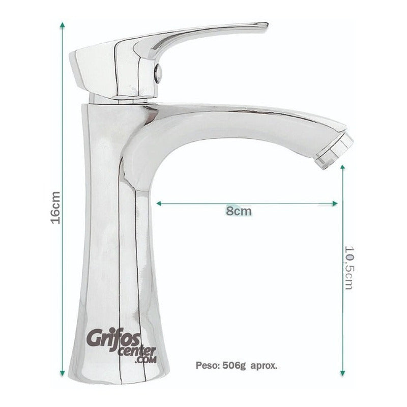 Grifería Lavamanos Agua Fría Baja Ciffra