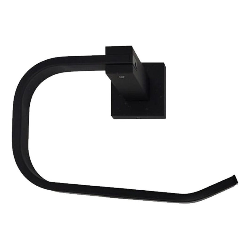 Juego De Accesorios Para Baño Negro Vintage X4 Piezas
