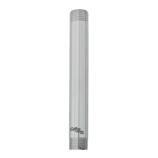 Tubo De Ducha Redondo De Techo En Acero 15cm