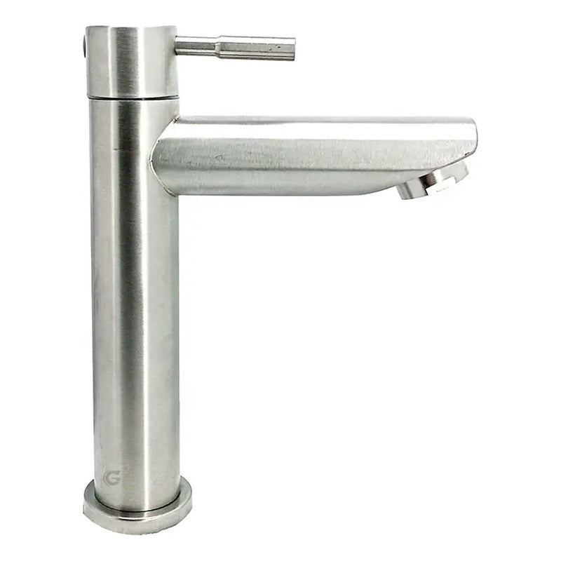 Grifería Lavamanos Baja Acero Inox 304 Recta