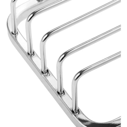 Jabonera Para Baño Canastilla Pequeña Cromada