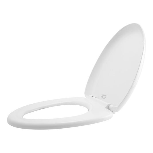 Asiento Para Sanitario, Modelo Alongado, Caída Lenta