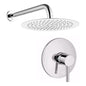 Kit De Regadera Metálica Con Mezclador De Ducha Monocontrol