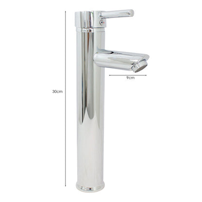 Kit Lavamanos Rectangular+grifo Monocontrol Cromo Plana+push