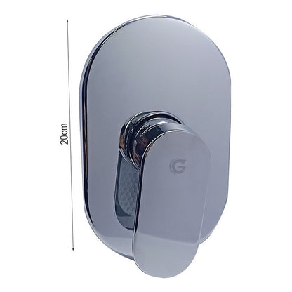 Grifería Ducha Monocontrol Cromado Arrecife