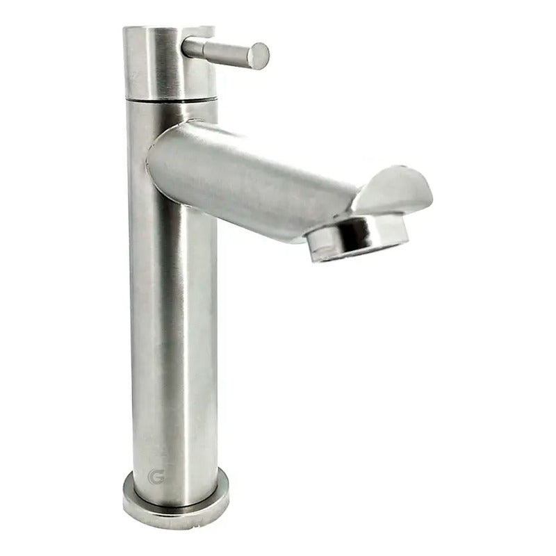 Grifería Lavamanos Baja Acero Inox 304 Recta