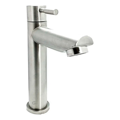 Grifería Lavamanos Baja Acero Inox 304 Recta