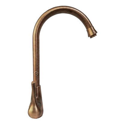 Griferia Para Lavaplatos Monocontrol Cuello Cisne Vintage