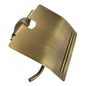 Papelera Vintage Baño Acabado Bronce Antiguo