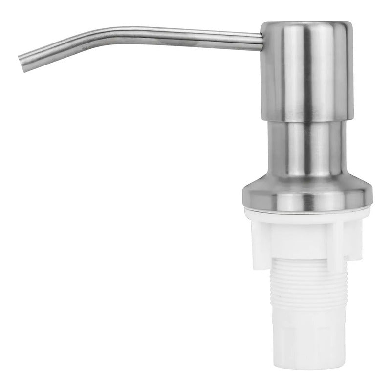 Dispensador De Jabón En Acero Con Cuerpo En Abs Para Cocina