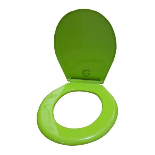 Asiento Universal Para Sanitario Redondo Belo, Verde Limón