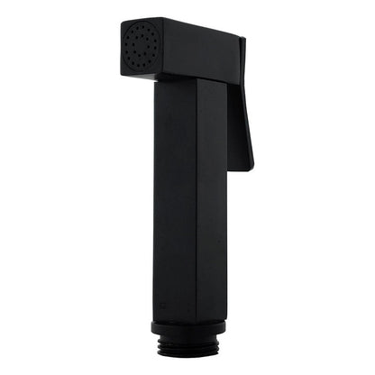Teleducha ,ducha Pistola Cilindrica Bronce Negro