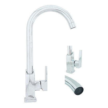 Grifería Lavaplatos Alta Agua Fría Cortix