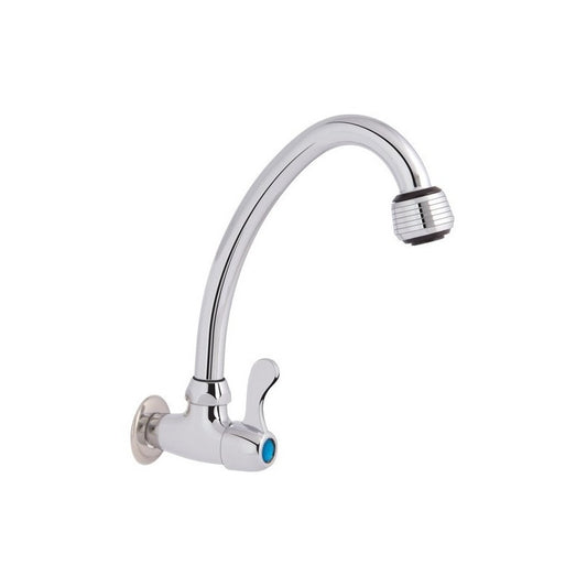 Grifería De Pared Para Lavaplatos Manija Tipo Palanca