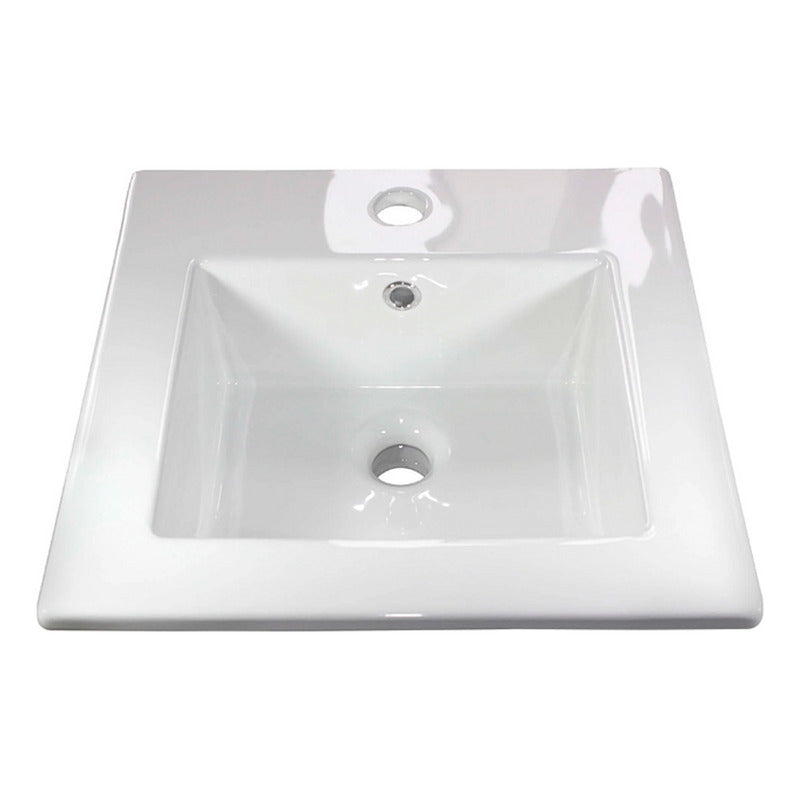 Placa Lavamanos Blanco Submontar 41x41x17.5cm