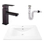 Kit Placa Lavam. 71*46.5cm+griferia Monocontrol+push Flex28