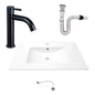 Kit Placa Lavam. 81*46.5cm+griferia Agua Fria+push Flex.14