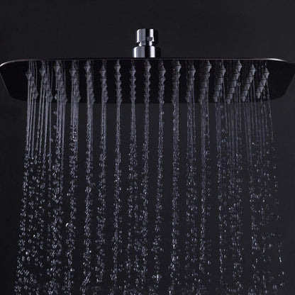 Regadera Ducha 20x30cm + Tubo Cromado