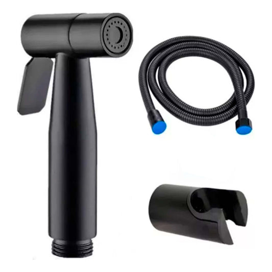 Kit De Ducha Bidet Acero + Soporte + Manguera 120cm