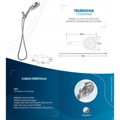 Teleducha En Abs 7 Funciones