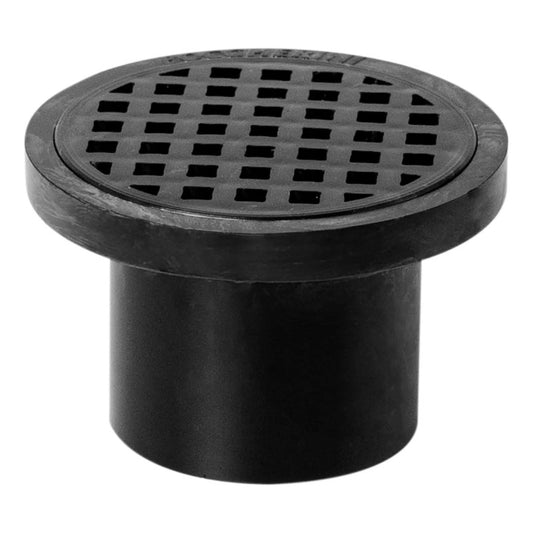 Rejilla De Piso Sifon 3x2 En Pvc Negra Anticucaracha