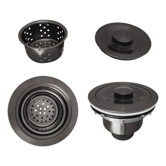 Canastilla Para Lavaplatos Acero Inox. 304 Negro