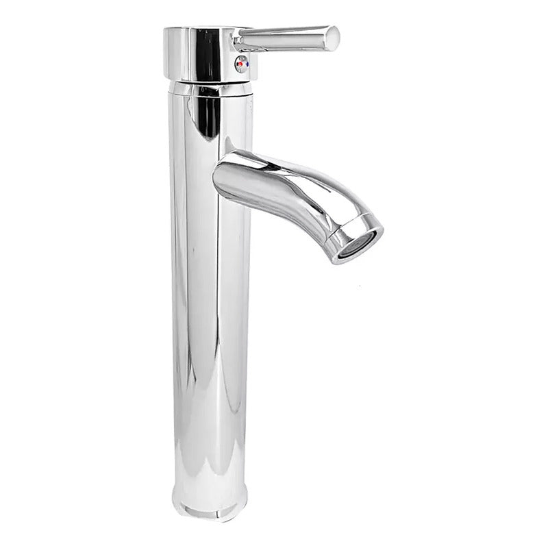 Griferia Monocontrol Poste Alto Cuello Curvo