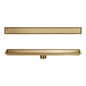Rejilla De Piso 40x10cm Troya Vintage Gold