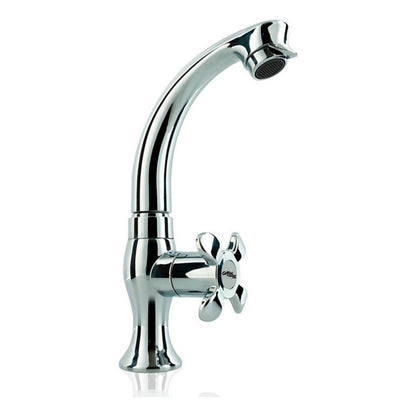 Llave Lavaplatos En Abs Cromada Llave Tipo Cruceta