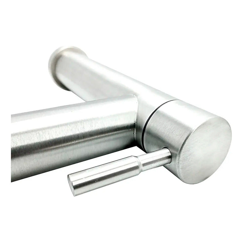 Grifería Lavamanos Baja Acero Inox 304 Recta