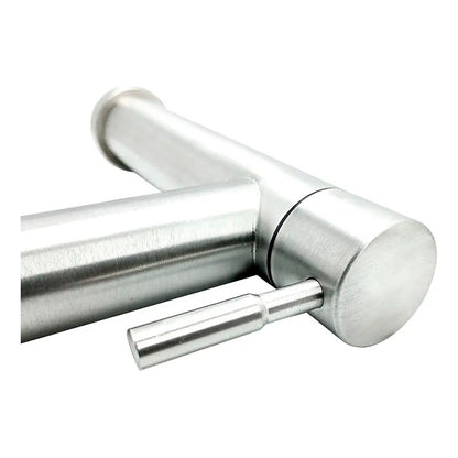 Grifería Lavamanos Baja Acero Inox 304 Recta