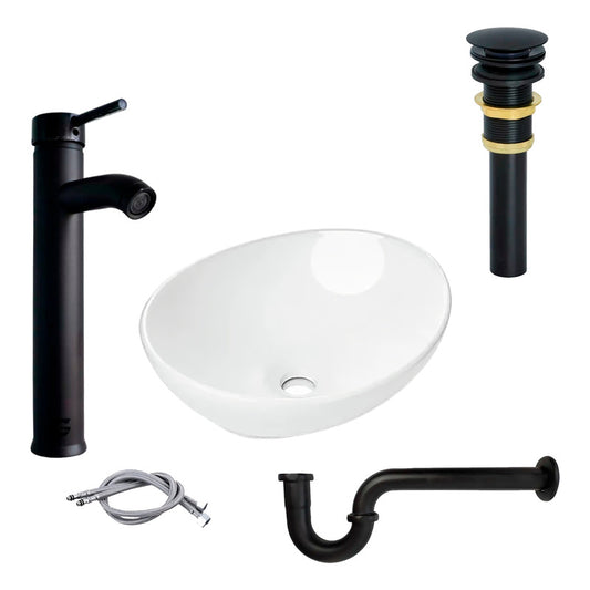 Combo Lavamanos Canoa + Grif.monocontrol + Push Y Sifon Ng2