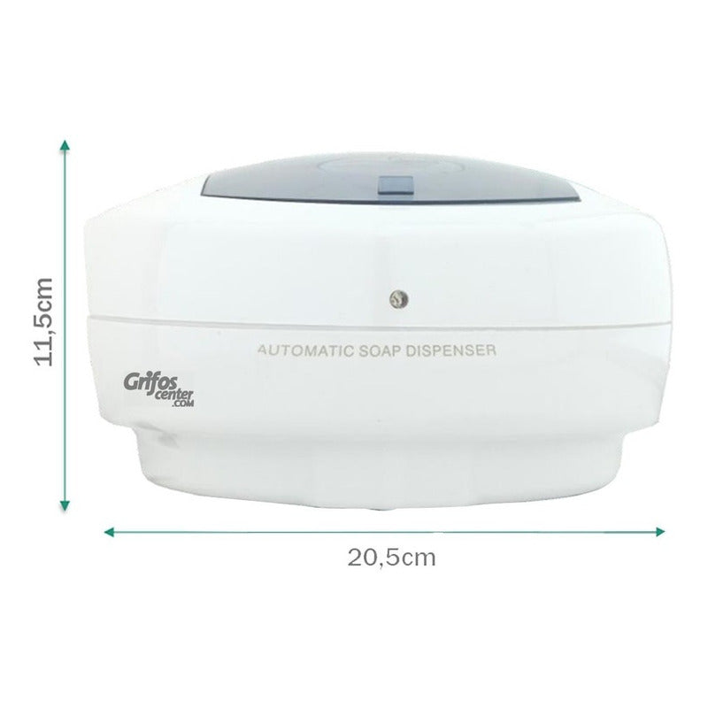 Dispensador Jabón Sensor Pared Redondo