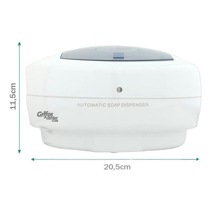 Dispensador Jabón Sensor Pared Redondo