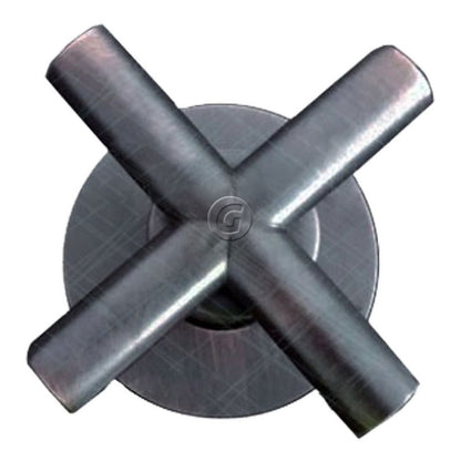 Registro Tipo Cruceta Para Ducha Cobre Oscuro