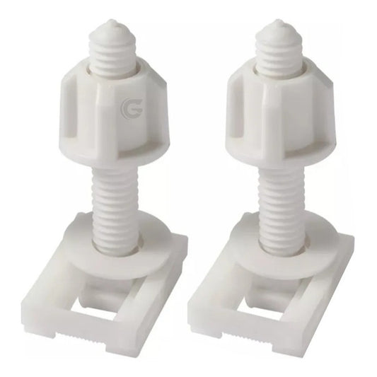 Tornillo Plástico Para Asiento Caída Lenta Base 4cm