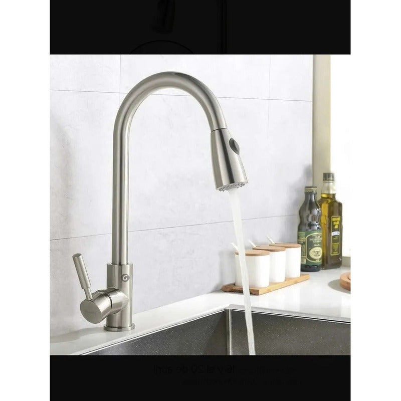 Griferia Llave Lavaplatos En Bronce Agua Fria