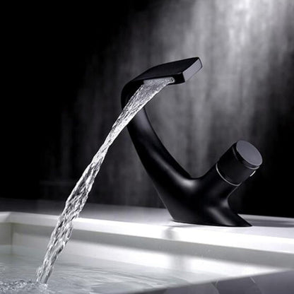 Grifería Llave Lavamanos Monocontrol Cascada