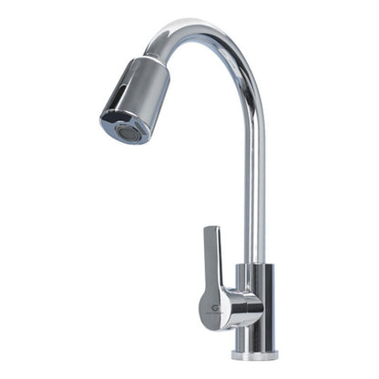 Griferia Monocontrol Cromada De Sensor Con Bateria Carga Usb
