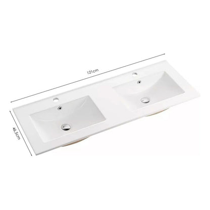 Combo Placa Doble Lavam.121*46,5cm+grifo Monoc.+push Ros2
