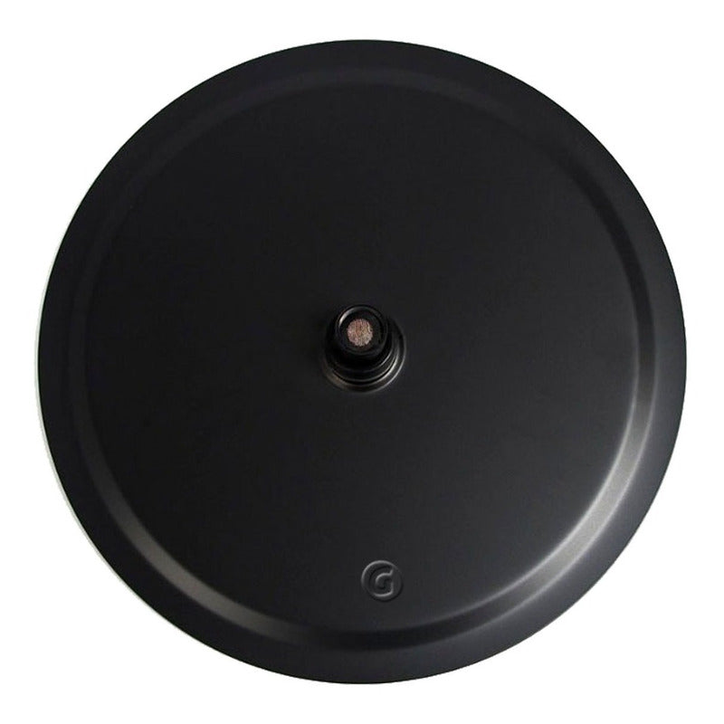 Registro Tipo Cruceta Para Ducha Negro Con Ducha Circular