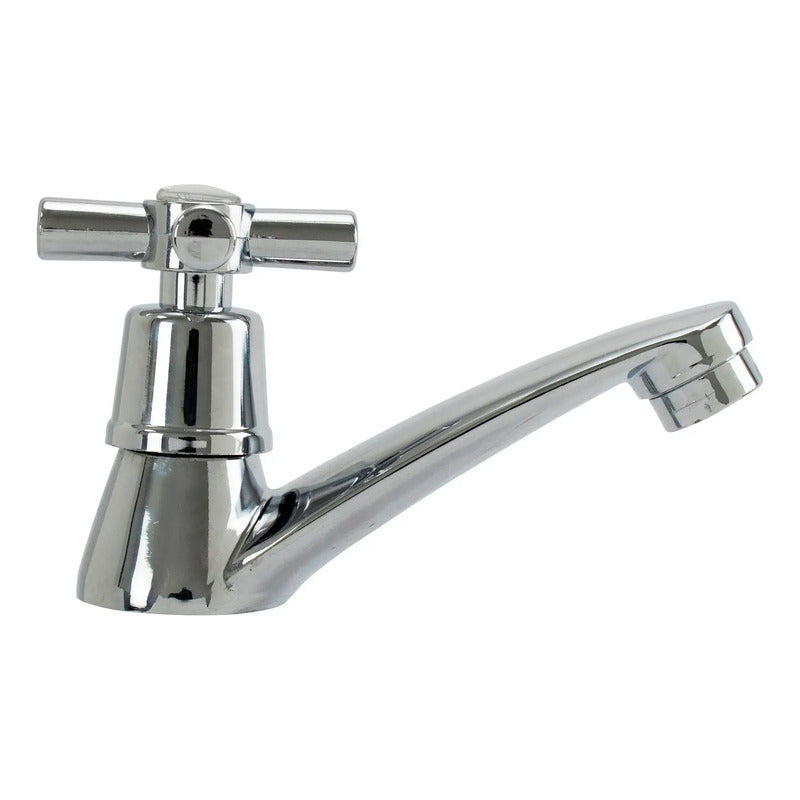 Llave Lavamanos Sencilla Para Lavamanos Tipo Cruceta