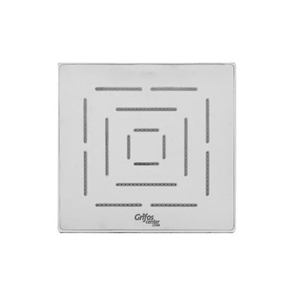 Regadera Ducha Cuadrada Slim Lineal 8puLG