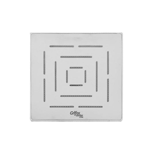 Regadera Ducha Cuadrada Slim Lineal 8puLG
